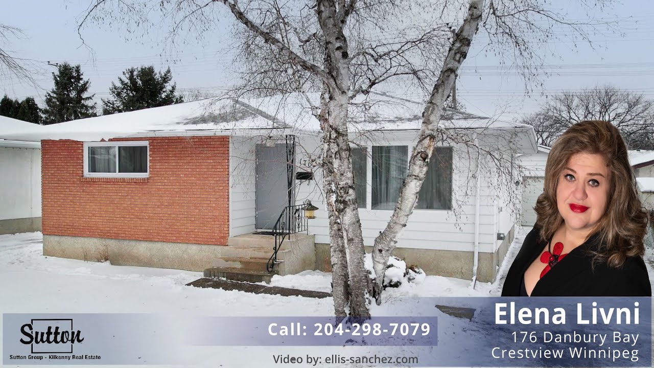 176 Danbury Bay in Crestview Winnipeg with Elena Livni