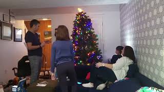 Christmas tree time lapse 2022