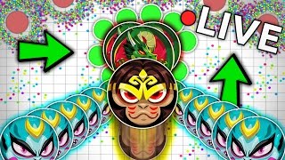 The OFFICIAL Agar.io Takeover Live Stream with RayDay and M4J!