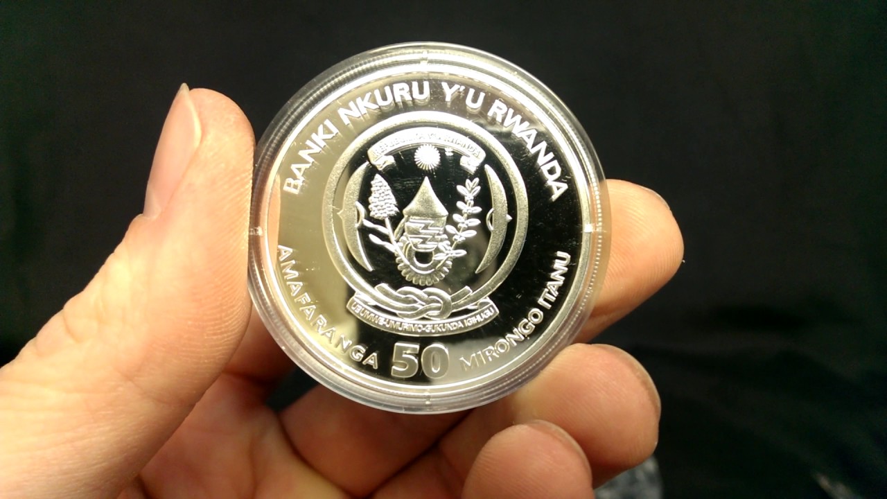 Rwanda Proof Year of the Rooster