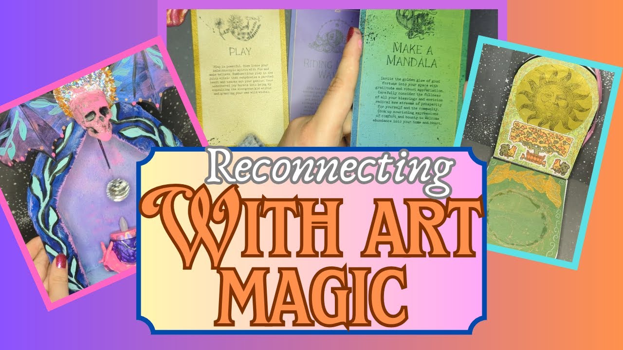 Reconnecting with art magic by finishing projects!