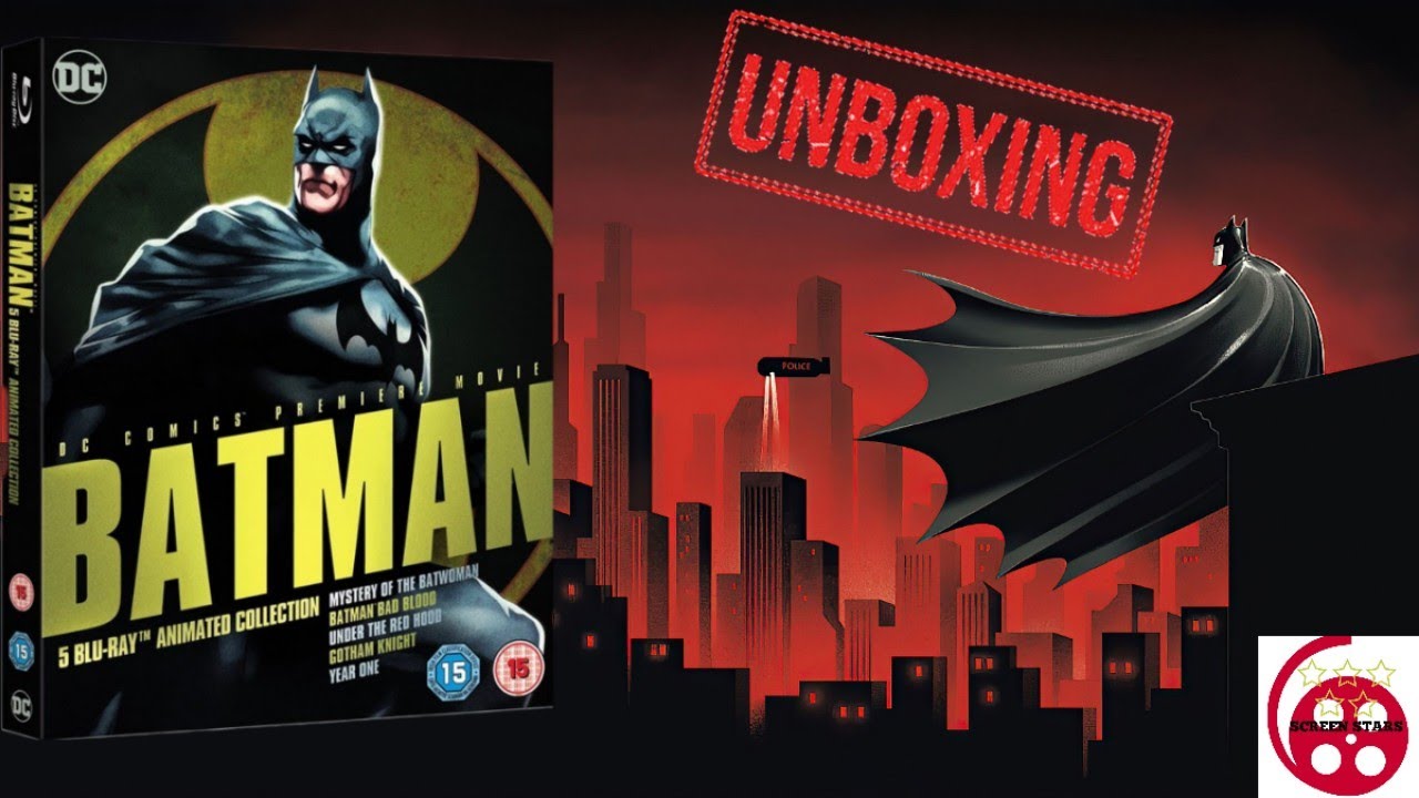 Unboxing DC Batman Animated Collection (Blu-ray) - YouTube