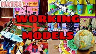 WORKING MODELS OF ALL SUBJECTS 😍 #model #science #biology #maths #physics #chemistry #art #hindi Update