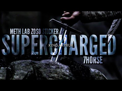King Arthur - Supercharged (Meth Lab Zoso Sticker)