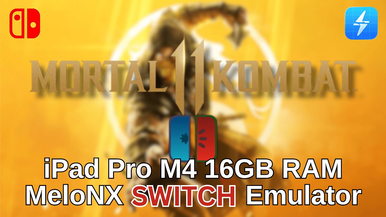 Mortal Kombat 11 - iPad Pro M4, iOS Switch Emulator (MeloNX v2.3 beta3)