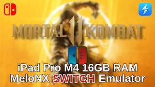 Mortal Kombat 11 - iPad Pro M4, iOS Switch Emulator (MeloNX v2.3 beta3)