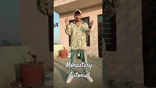 Hip hop monastery tutorial #dance #tutorial #hiphhop #steptutorial #shorts #viral