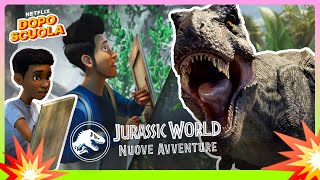 LOTTE di DINOSAURI 🦕🦖 Jurassic World: Nuove Avventure | Netflix DOPOSCUOLA