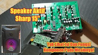 Rahasia Speaker Aktif Sharp CBOX-PRO15UBB