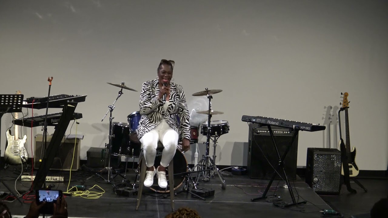 lovers rock singer Sandra cross at reggae fraternity uk pt 1