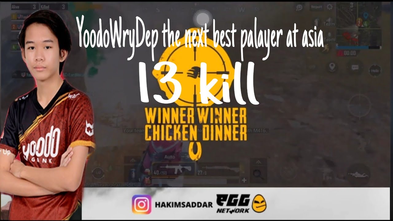 Yoodogank Real Gameplay knock 1 auto rusuh Pubg Mobile FANS