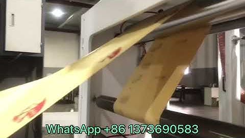 Square Bottom Paper Bag Making Machine with 2 colors printing inline #paperbagmachine #printing