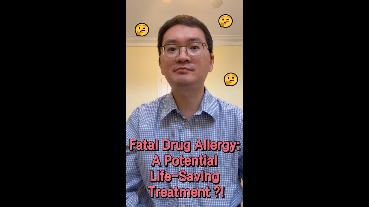 Fatal Drug Allergy: A Potential Life-Saving Treatment for SJS/TEN?!