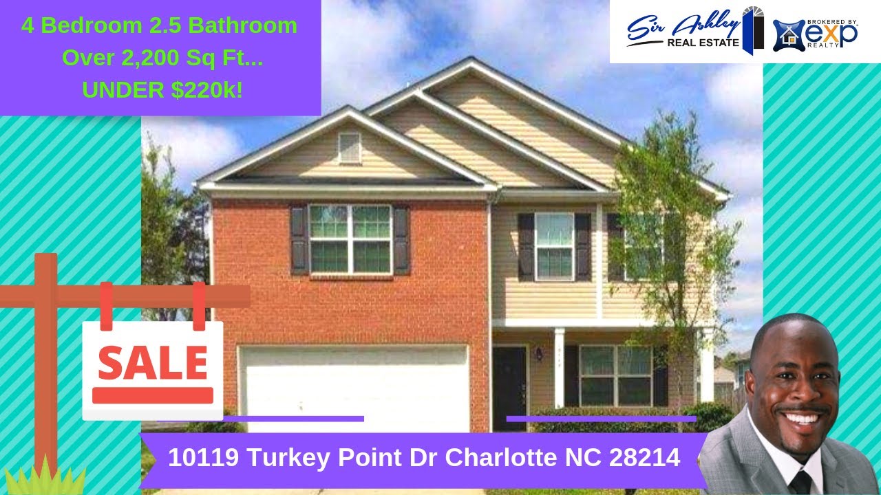 10119 Turkey Point Dr Charlotte NC 28214 Video Tour | Charlotte Realtor Sir Ashley 704-775-1236