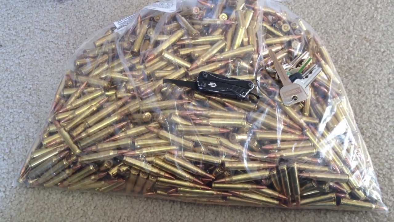 What 1000 Rounds Of .223 Looks Like