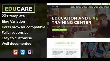 Educare - Education Responsive Html 5 Template | Themeforest Website Templates and Themes