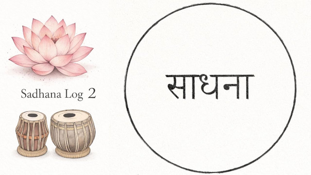 Sadhana Log – Ep. 2 | Palta Theka in Jhaptal
