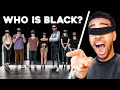 6 white people vs 1 secret black person