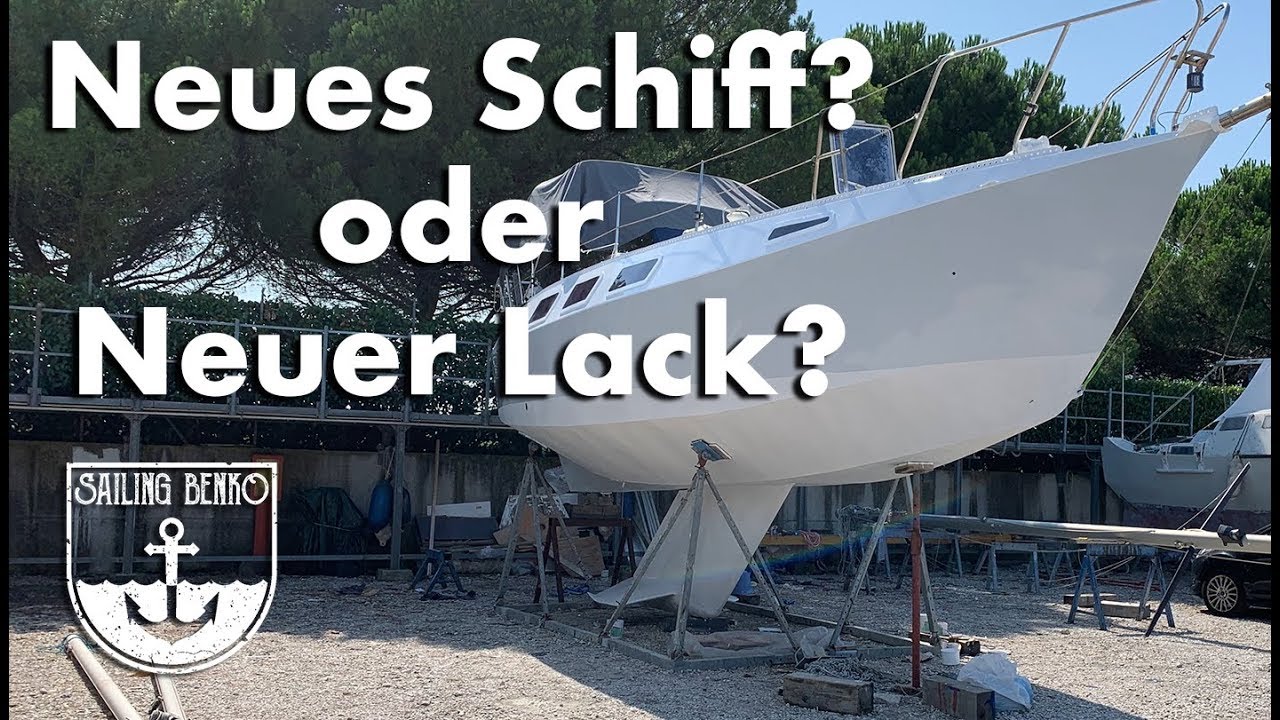 Sailing-Benko-Power-Woche Teil 1: Mast wird gestellt und neuer Lack [#35]