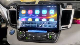 TOYOTA RAV 4 2014 Montaj Navigatie cu Sistem Android si Camera Marsarier