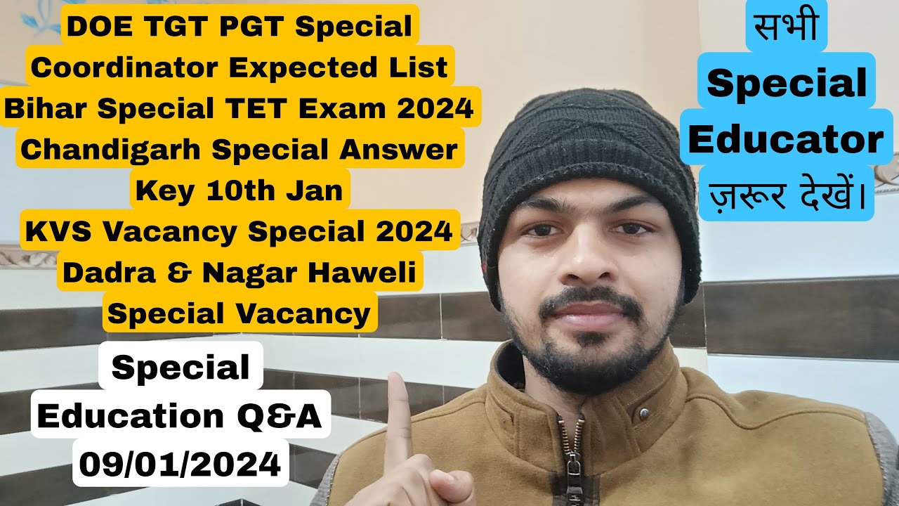 DOE TGT PGT Special Guest Teacher List, KVS Special Vacancy 2024, Bihar