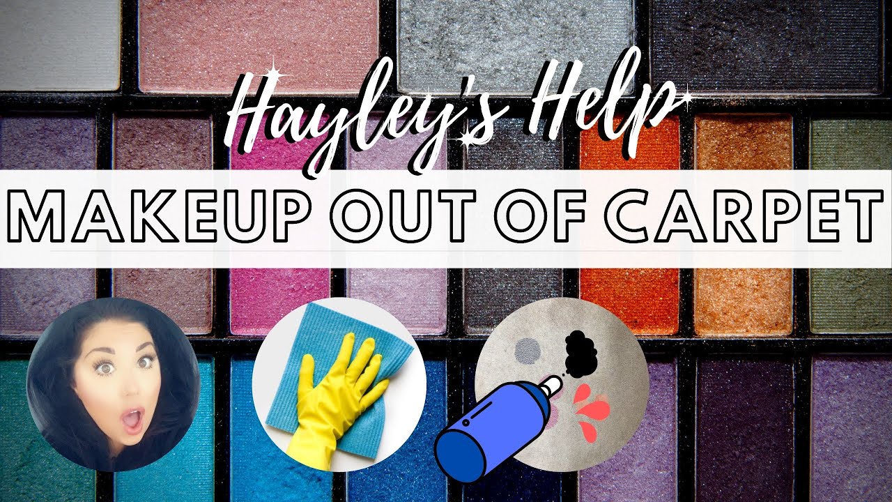 HOW TO GET MAKEUP OUT OF YOUR CARPET! SECRET EASY HACK!