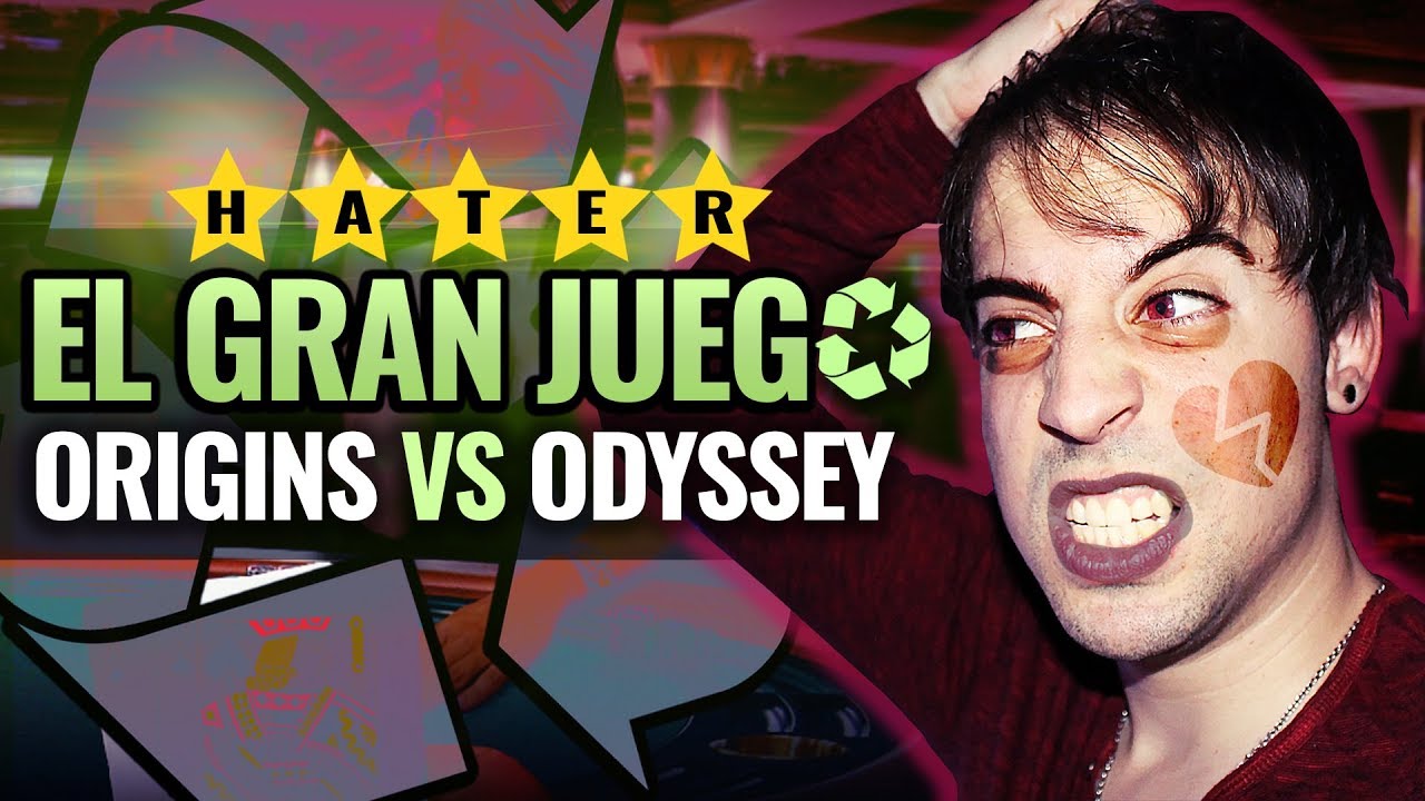 games people play El GRAN JUEGO de ASSASSIN'S CREED: ORIGINS VS ODYSSEY ¿CUAL ES EL RECICLADO? (Ray Snakeyes)