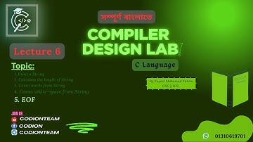 Lecture 6.1_C Programming Tutorial: Read Input Until EOF Using gets / fgets