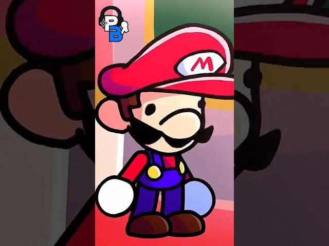 Mario ve Luigi Bowser'ın Resmine Bakıyor