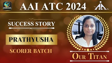 Success talks with Prathyusha (SCORER BATCH)  #aaijeatc #aaiatc #aaicw #careerwave