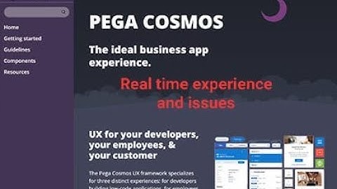 Pega Cosmos UI