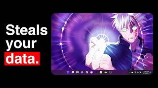 This Anime Wallpaper is Actually Malware screenshot 1