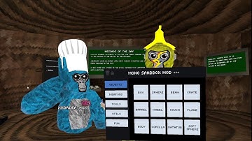 The Funniest Mod: Mono Sandbox Mod: Gorilla Tag Mod