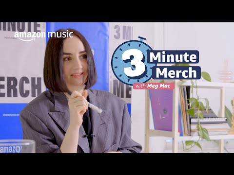 Meg Mac On Creating "Matter of Time" | 3 Minute Merch | Amazon Music