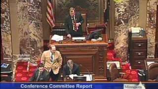 MN Senate Debates/Passes Bonding Bill That Gov Will Veto