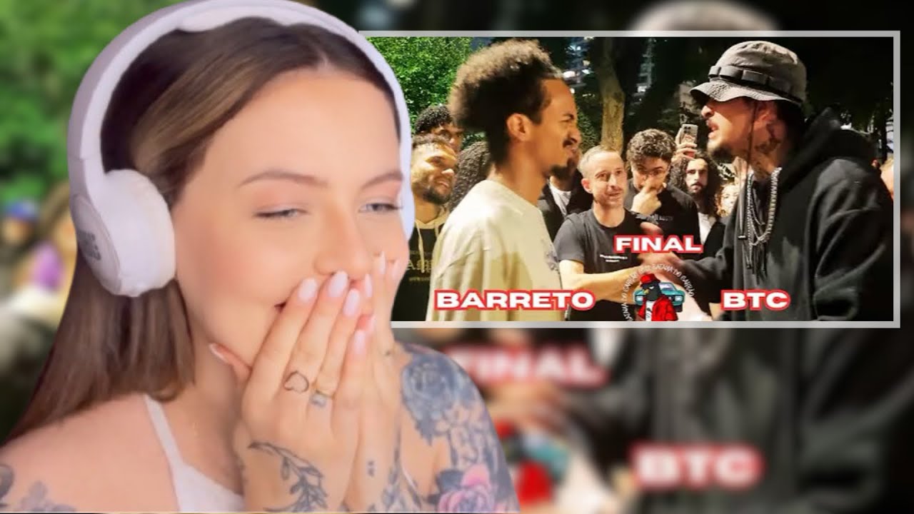 [FINAL HISTÓRICA 🔥] BARRETO X BTC | FINAL 59ª ED. BATALHA DO CARRÃO | REACT Anna Caleg