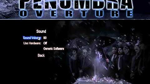 Penumbra Overture Part 1 Sound Settings