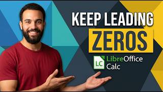 How To Keep Leading Zeros In LibreOffice Calc (Easy Guide)
