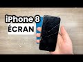 Le rétroéclairage de son iPhone 8 ne fonctionne plus, je lui remplace l’écran 📱😷￼