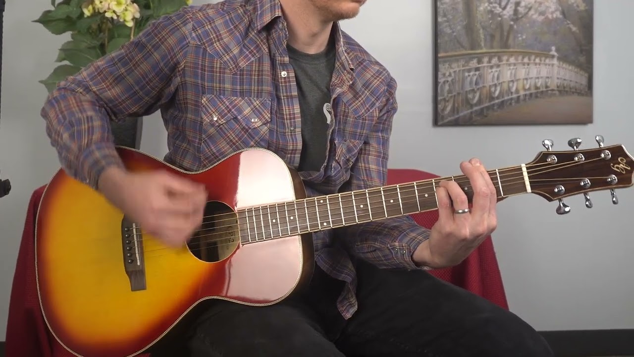 GP-2 Parlor-Style Acoustic Guitar (Rosewood, 000 Body) | Kennedy