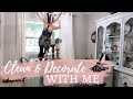 *NEW* Clean and redecorate with me |  Cleaning motivation vlog style