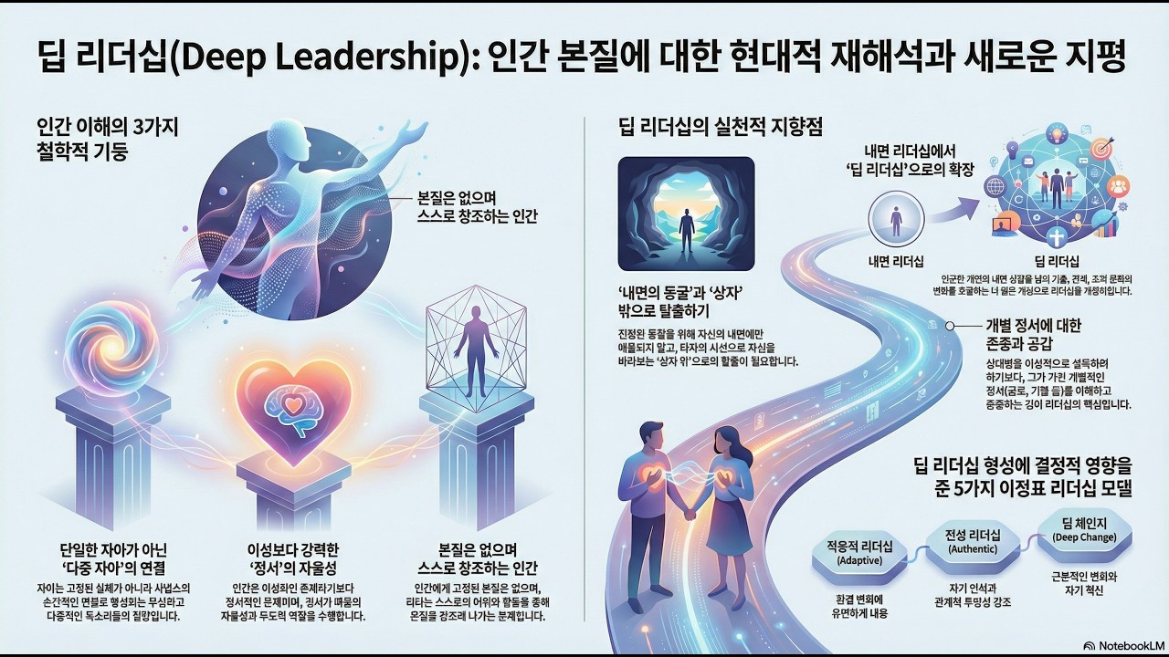 AI잘직 성공전략 중 하나로 내면리더십을 꼽은 바,인간의 정체성을 기반으로 속깊은 내면에 귀를 기울여야 한다는 설득포럼의 김종명 전대표의 뜻을 받들어