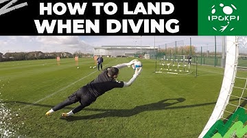 GOALKEEPING DIVING | HOW TO LAND SAFELY