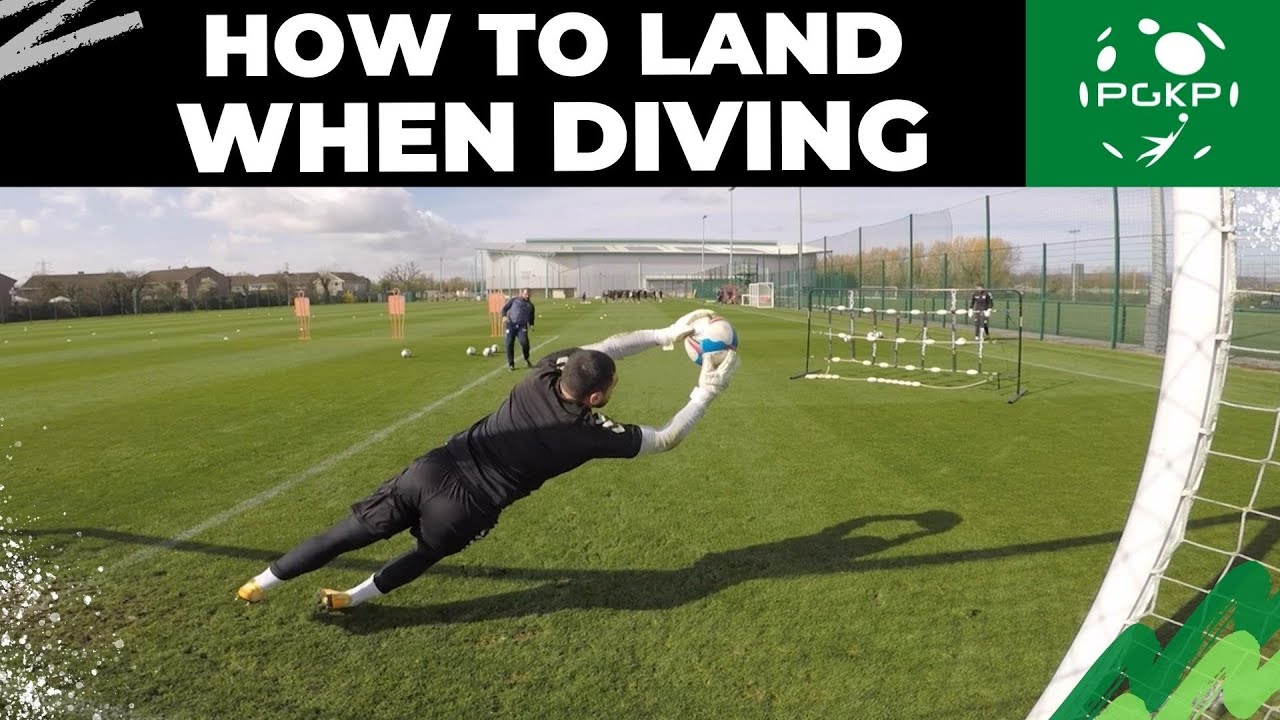 Goalkeeper tutorial: Left side diving