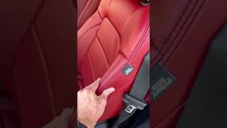 Katzkin Red Leather Seats Installed On A Ford Mustang | Review