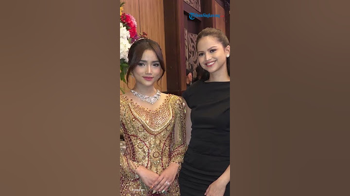 Penampilan Fuji di Nikahan Frans Faisal, Tampil Anggun Dalam Balutan Kebaya Khas Minang!