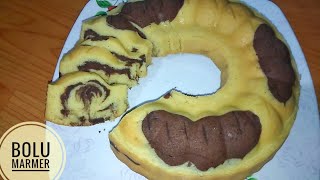 Resep Bolu Marmer Super Lembut Dan Anti Seret