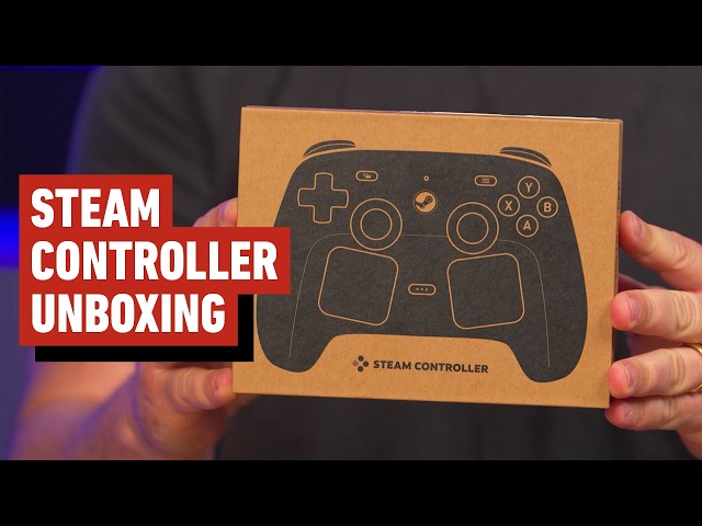 The New Steam Controller Unboxing - YouTube