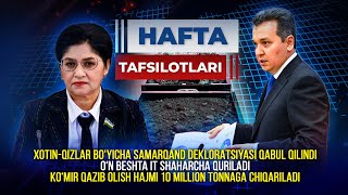 Hafta tafsiloti