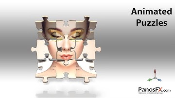 The "Animated puzzles" Photoshop actions